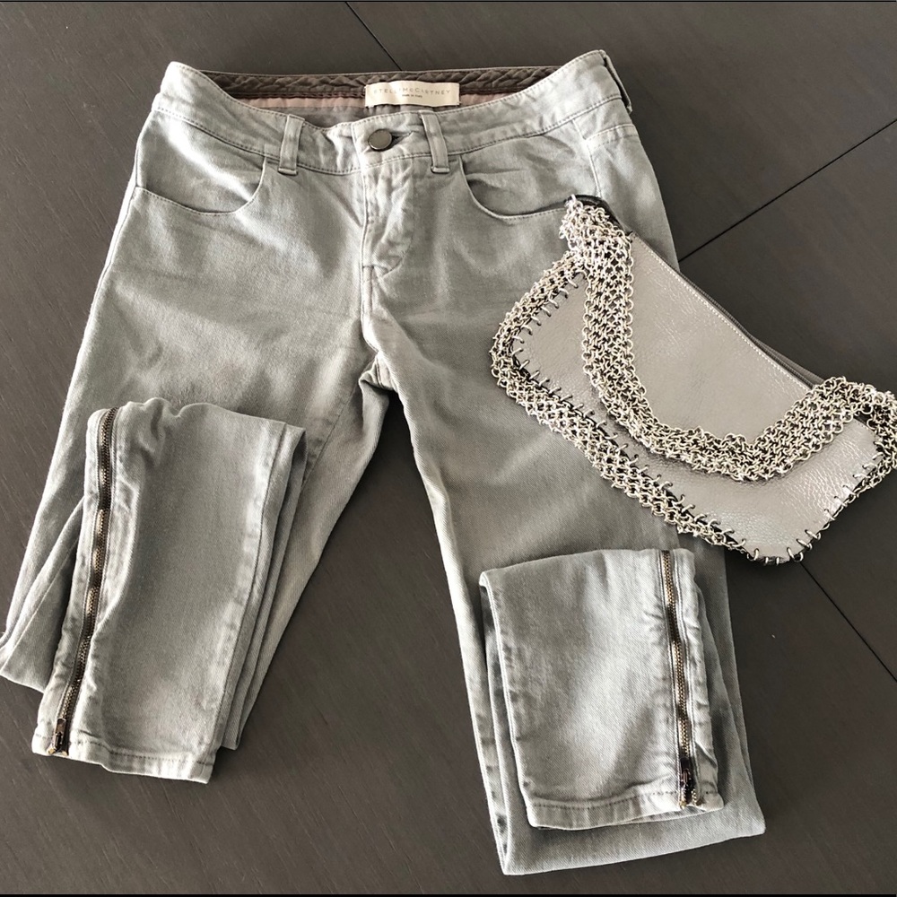 Stella McCartney grey jeans